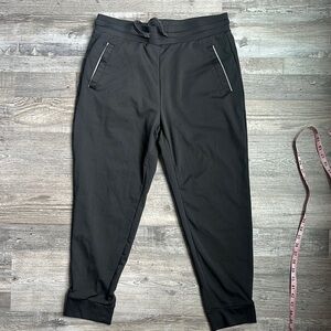 32 Degrees Black Joggers with Elastic Waistband